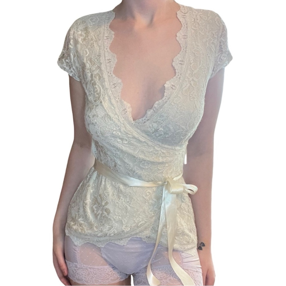 Coquette lace top